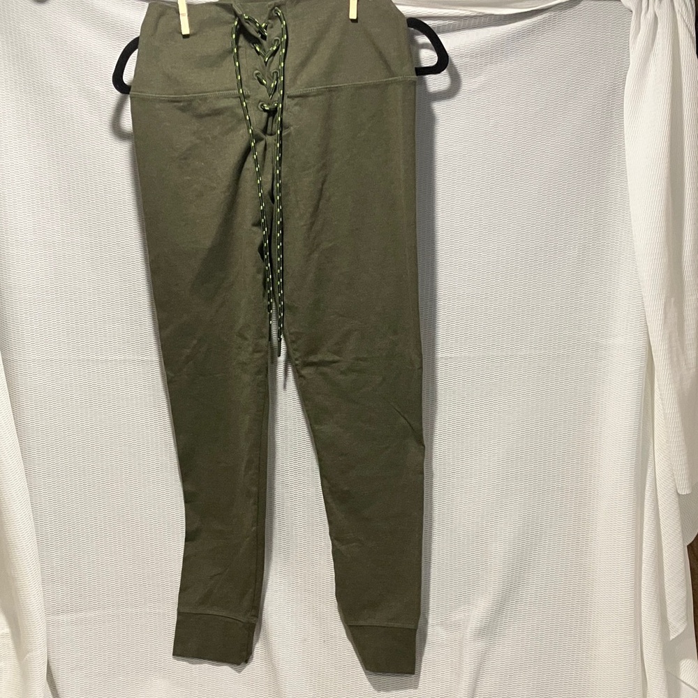 Aerie Dark Green Activewear Pants